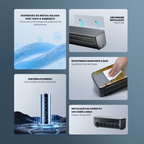 Mini Ar Condicionado Recarregável 6000mAh - GLACIJET™