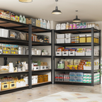 Estante Metálica Ajustável de 5 Níveis com Capacidade de 915 kg – FlexiRack™